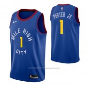 Maillot Denver Nuggets Michael Porter Jr. #1 Statement Bleu