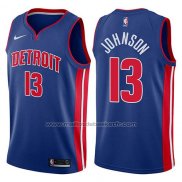 Maillot Detroit Pistons Brice Johnson #13 Icon 2017-18 Bleu