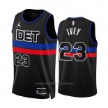 Maillot Detroit Pistons Jaden Ivey #23 Statement 2022-23 Noir