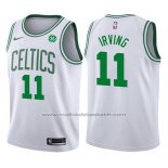 Maillot Enfant Boston Celtics Kyrie Irving #11 2017-18 Blanc