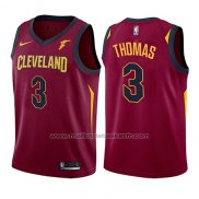 Maillot Enfant Cleveland Cavaliers Isaiah Thomas #3 Icon 2017-18 Rouge