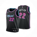 Maillot Enfant Miami Heat Jimmy Butler #22 Ville Noir