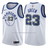 Maillot Golden State Warriors Draymond Green #23 Hardwood 2017-18 Blanc