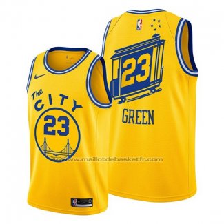 Maillot Golden State Warriors Draymond Green #23 Hardwood Classics Or