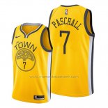 Maillot Golden State Warriors Eric Paschall #7 Earned 2019-20 Jaune