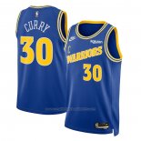 Maillot Golden State Warriors Stephen Curry #30 Classic 2022-23 Bleu