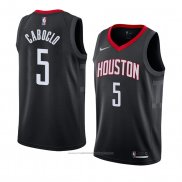 Maillot Houston Rockets Bruno Caboclo #5 Statement 2018 Noir