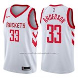 Maillot Houston Rockets Ryan Anderson #33 Swingman Association 2017-18 Blanc