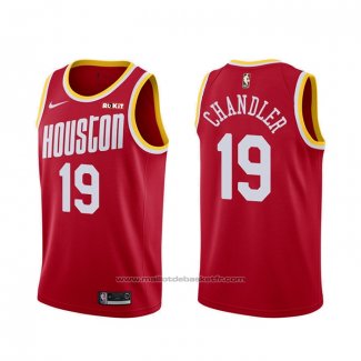 Maillot Houston Rockets Tyson Chandler #19 Classic Rouge