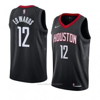 Maillot Houston Rockets Vincent Edwards #12 Statement 2018 Noir