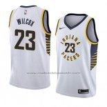 Maillot Indiana Pacers C.j. Wilcox #23 Association 2018 Blanc