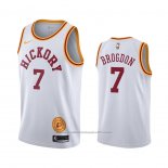 Maillot Indiana Pacers Malcolm Brogdon #7 Hardwood Classics Blanc