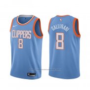 Maillot Los Angeles Clippers Danilo Gallinari #8 Ville Bleu