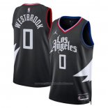 Maillot Los Angeles Clippers Russell Westbrook #0 Statement 2022-23 Noir
