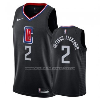 Maillot Los Angeles Clippers Shai Gilgeous-Alexander #2 Statement 2019 Noir