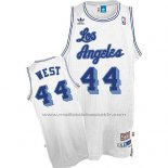 Maillot Los Angeles Lakers Jerry West #24 Retro Blanc