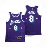 Maillot Los Angeles Lakers Kobe Bryant #8 Ville Edition 2021-22 Volet