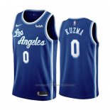 Maillot Los Angeles Lakers Kyle Kuzma #0 Classic 2019-20 Bleu