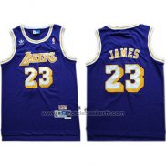 Maillot Los Angeles Lakers Lebron James #23 Bleu