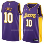 Maillot Los Angeles Lakers Tyler Ennis #10 Statement 2018 Volet