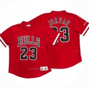 Maillot Manche Courte Chicago Bulls Michael Jordan #23 Rouge2
