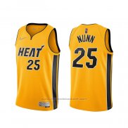 Maillot Miami Heat Kendrick Nunn #55 Earned 2020-21 Or