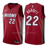Maillot Miami Heat Luke Babbitt #22 Statement 2017-18 Rouge