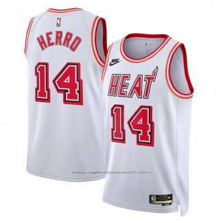 Maillot Miami Heat Tyler Herro #14 Classic 2022-23 Blanc