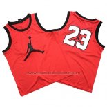 Maillot Michael Jordan #23 Rouge Blanc