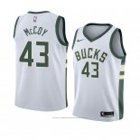 Maillot Milwaukee Bucks Brandon Mccoy #43 Association 2018 Blanc