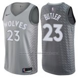 Maillot Minnesota Timberwolves Jimmy Butler #23 Ville Gris