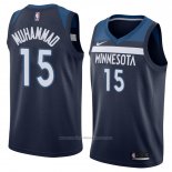 Maillot Minnesota Timberwolves Shabazz Muhammad #15 Icon 2018 Bleu