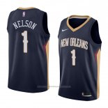 Maillot New Orleans Pelicans Jameer Nelson #1 Icon 2018 Bleu