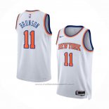 Maillot New York Knicks Jalen Brunson #11 Association 2022-23 Blanc