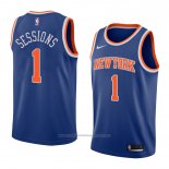 Maillot New York Knicks Ramon Sessions #1 Icon 2018 Bleu