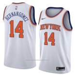 Maillot New York Knicks Willy Hernangomez #14 Statement 2018 Blanc