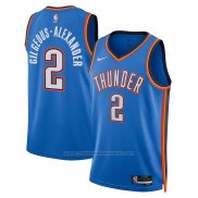 Maillot Oklahoma City Thunder Shai Gilgeous-Alexander #2 Icon Bleu