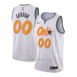 Maillot Orlando Magic Aaron Gordon #00 Ville 2020-21 Blanc