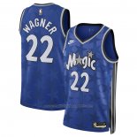 Maillot Orlando Magic Franz Wagner #22 Classic 2023-24 Bleu