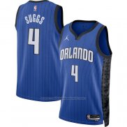 Maillot Orlando Magic Jalen Suggs #4 Statement 2022-23 Bleu