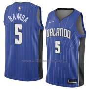 Maillot Orlando Magic Mohamed Bamba #5 Icon 2018 Bleu