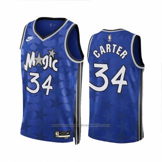 Maillot Orlando Magic Wendell Carter #34 Classic 2023-24 Bleu