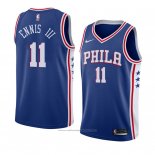 Maillot Philadelphia 76ers James Ennis III #11 Icon 2018 Bleu