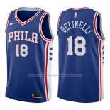 Maillot Philadelphia 76ers Marco Belinelli #18 Icon 2017-18 Bleu