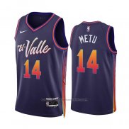 Maillot Phoenix Suns Chimezie Metu #14 Ville 2023-24 Volet