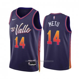 Maillot Phoenix Suns Chimezie Metu #14 Ville 2023-24 Volet