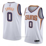 Maillot Phoenix Suns Marquese Chriss #0 Association 2018 Blanc