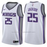 Maillot Sacramento Kings Justin Jackson #25 Association 2017-18 Blanc