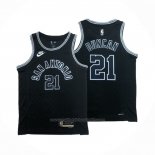 Maillot San Antonio Spurs Tim Duncan #21 Statement 2022-23 Noir