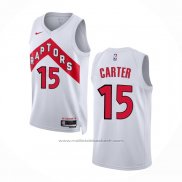 Maillot Toronto Raptors Vince Carter #15 Association 2022-23 Blanc